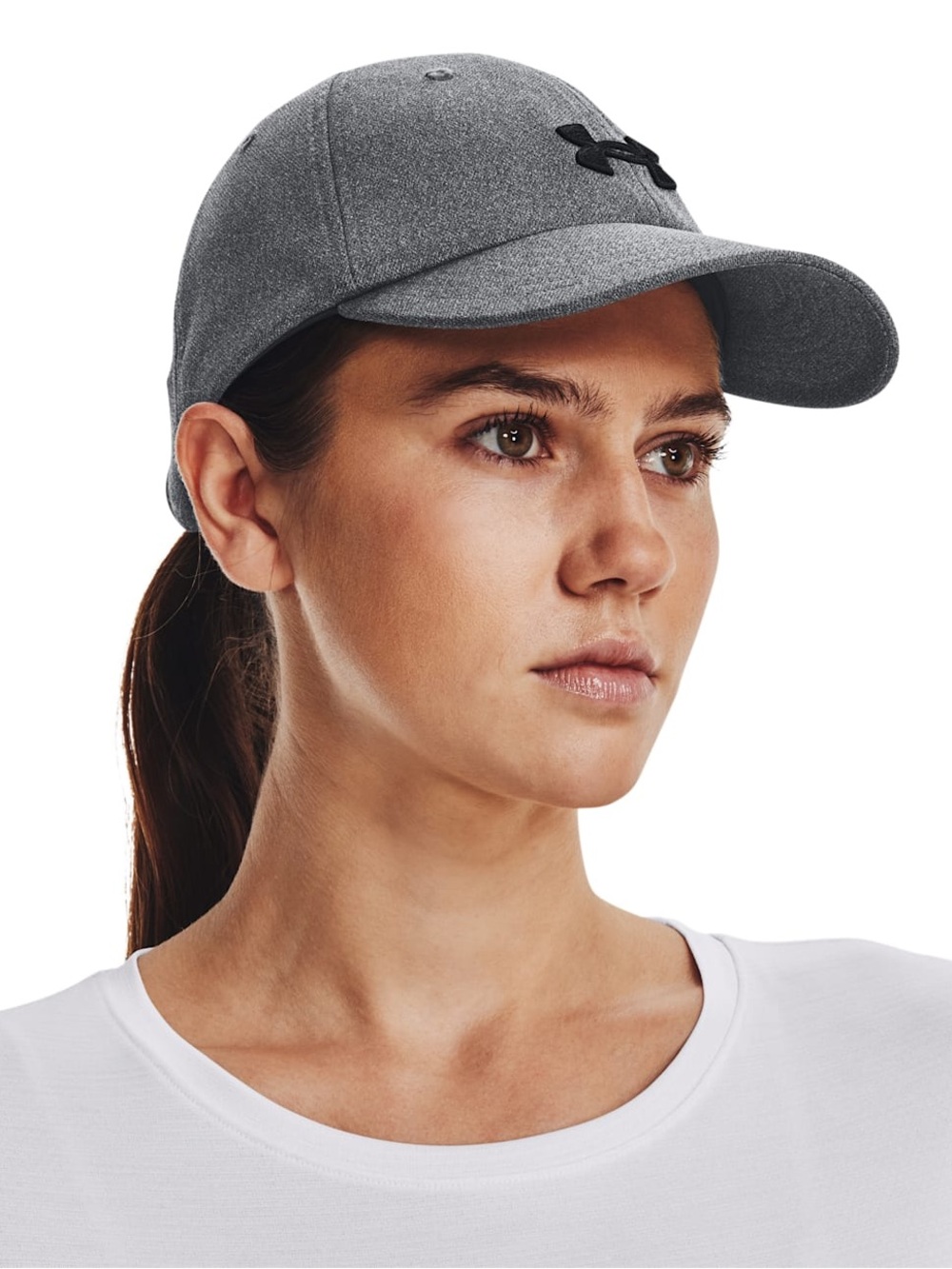 Under Armour Blitzing Adjustable Hat in Black/Gray